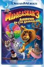 Madagaskar 3: Avrupa’nın En Çok Arananları Poster