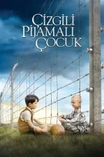 Çizgili Pijamalı Çocuk Poster